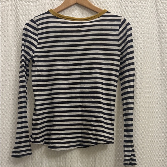 Madewell Striped Long Sleeve Top XXS - Picture 3 of 3
